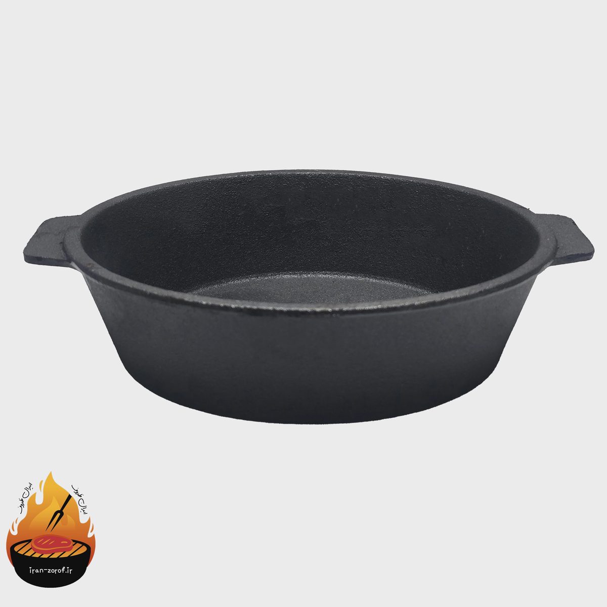 تابه چدنی دونفره مدل همدم
