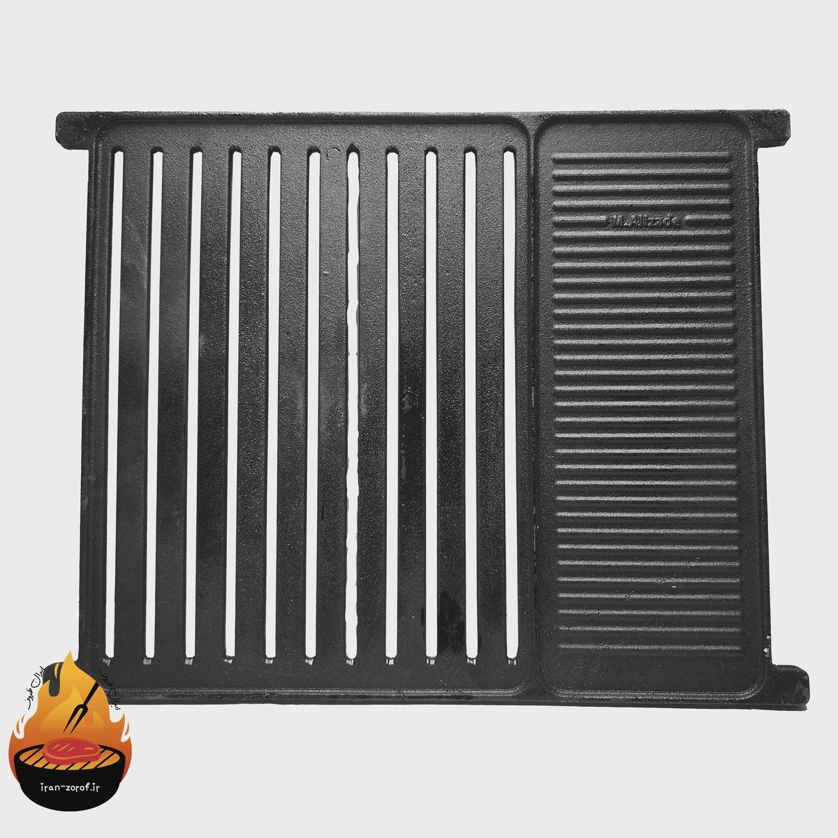 صفحه چدنی گریل مدل باربیکیو