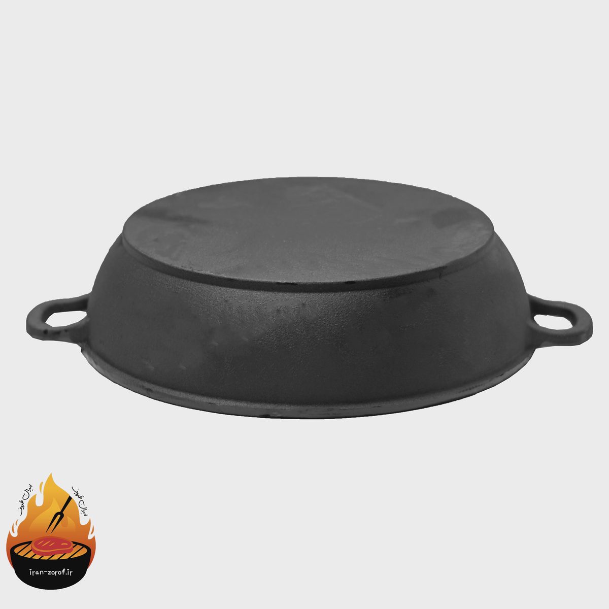 تابه چدن سایز 33 لبه بلند مدل سلطان