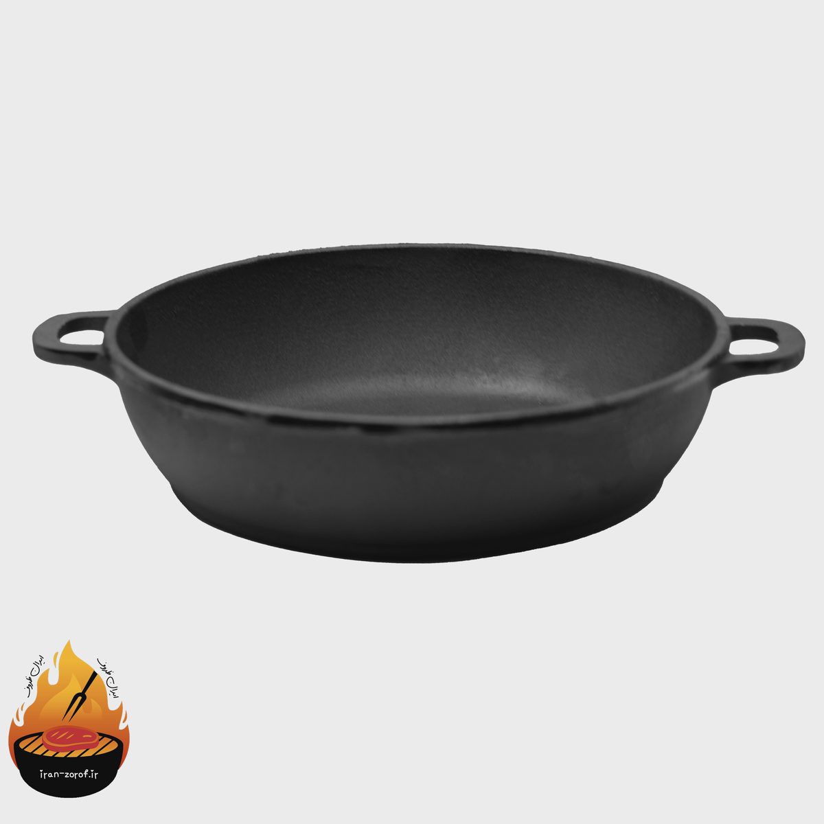 تابه چدن سایز 33 لبه بلند مدل سلطان