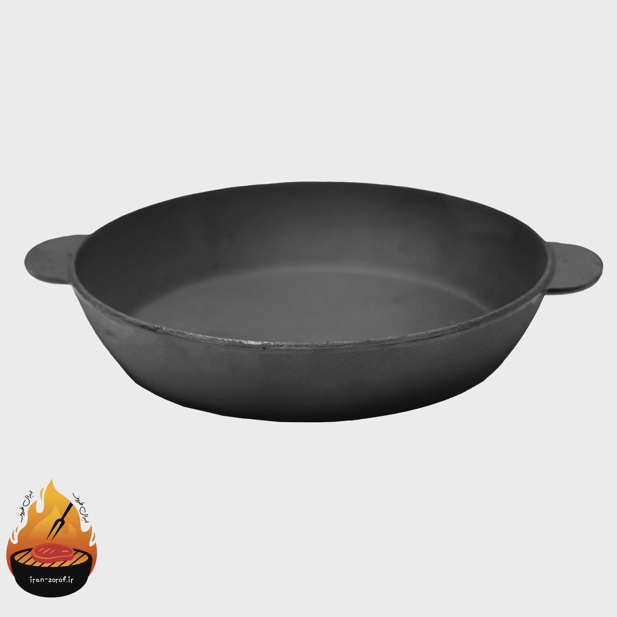 تابه چدن سه خط مدل استوار