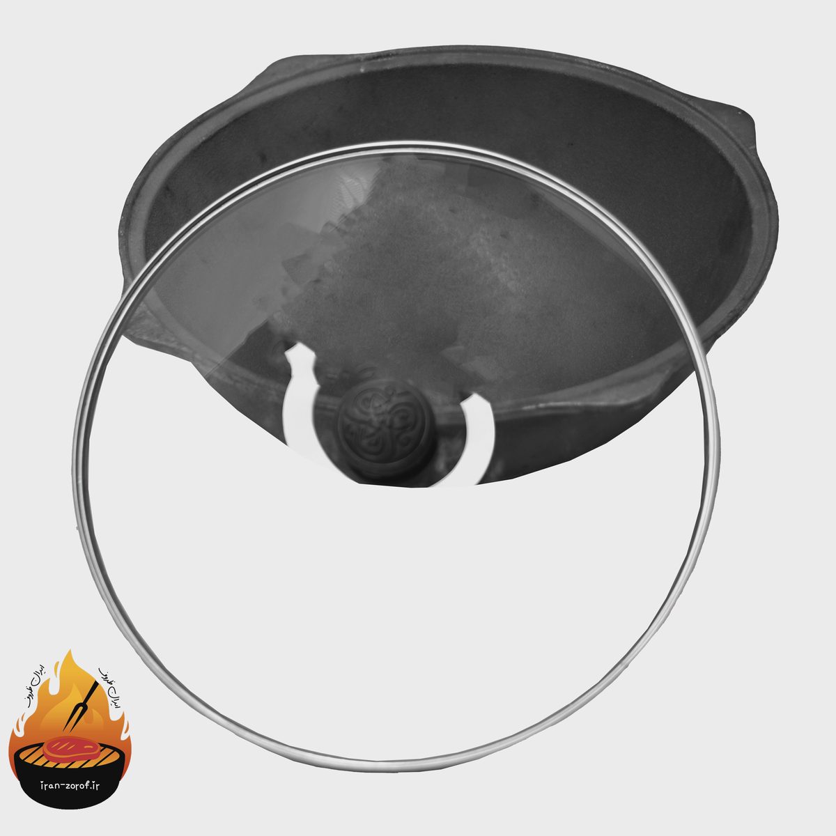قازن چدنی درب دار