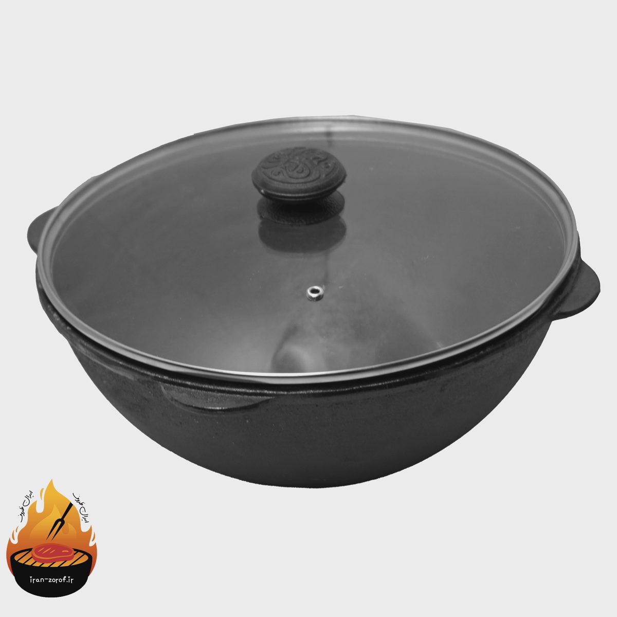 قازن چدنی درب دار